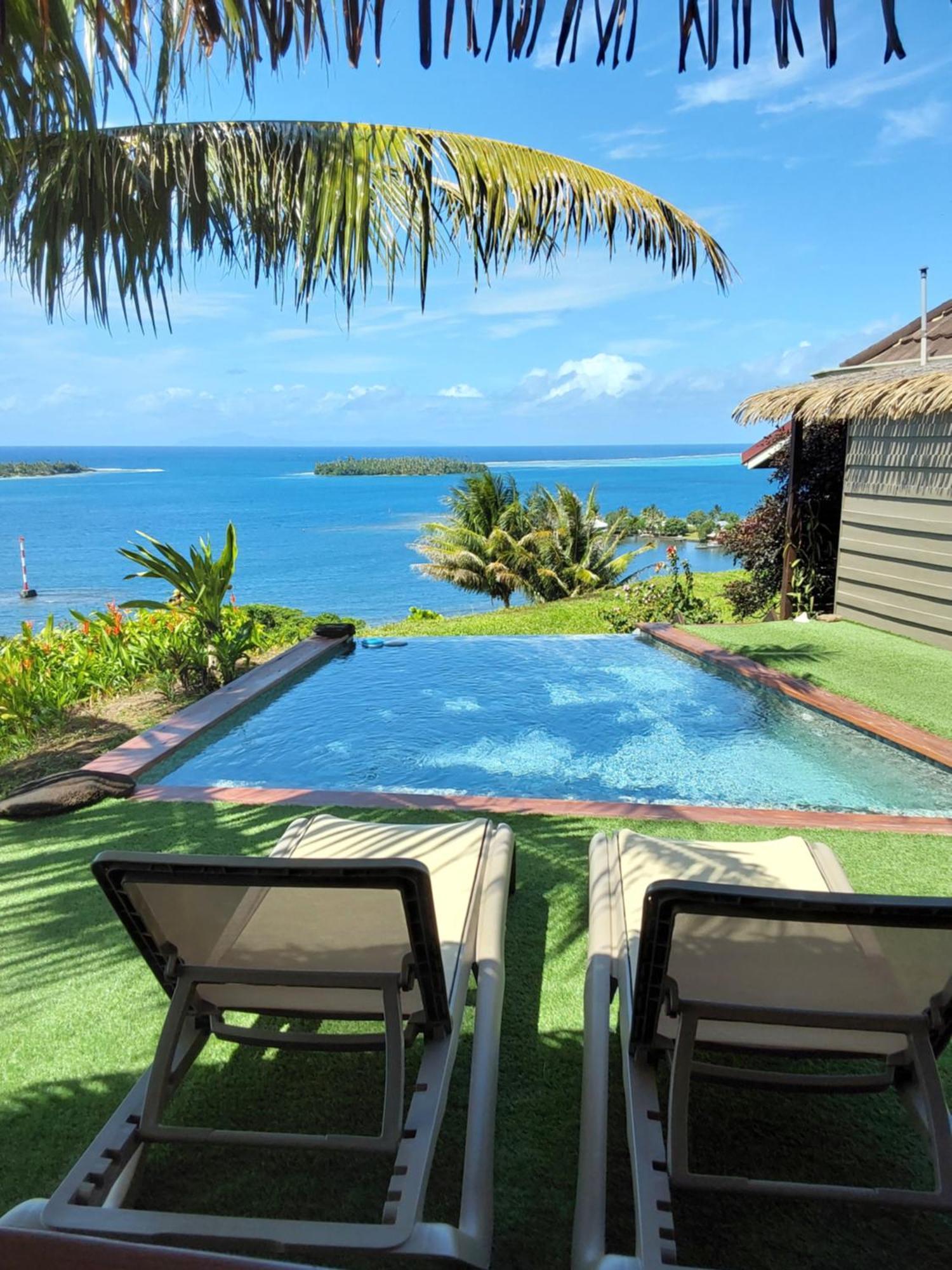 Fare Mahi Mahi Bed & Breakfast อุตูโรอา ภายนอก รูปภาพ